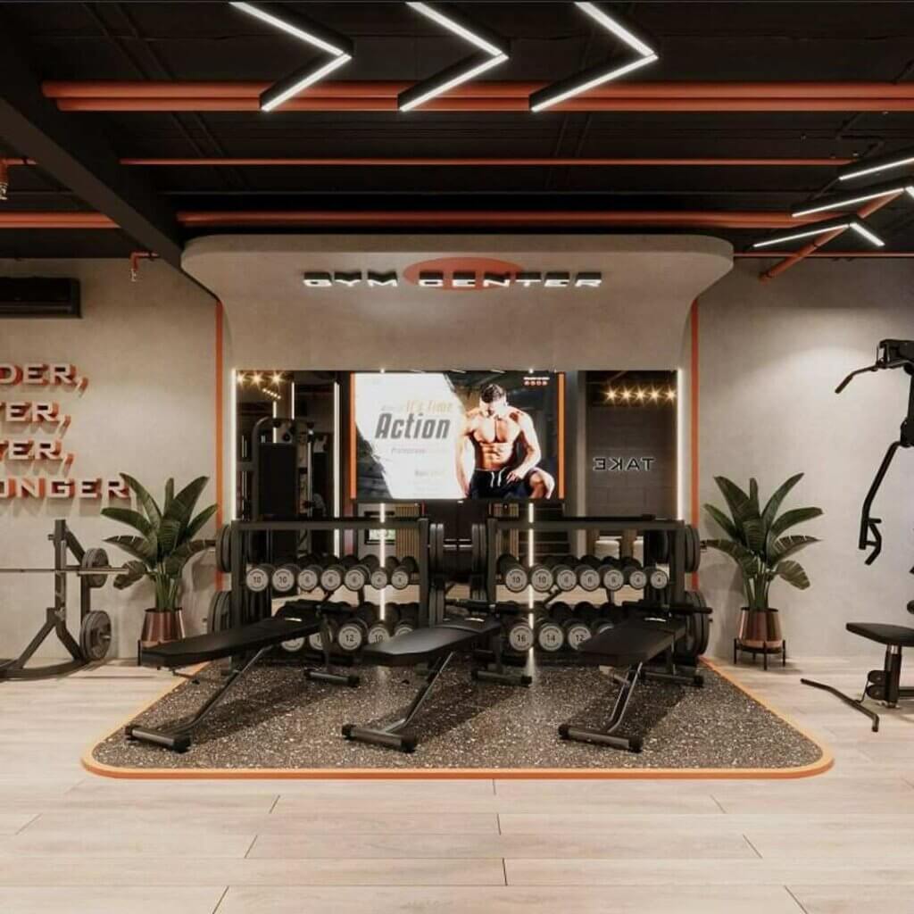 gym fitout dubai